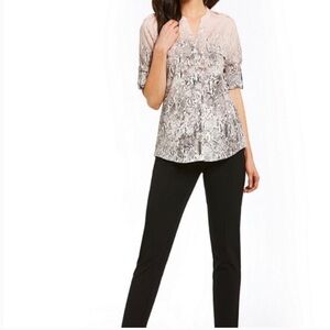 CALVIN KLEIN Ombré Snakeskin Top